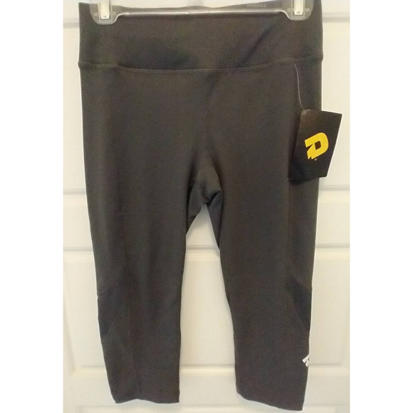 DeMarini Capri Leggings. Women's Small. Gray. NWT - Picture 1 of 8